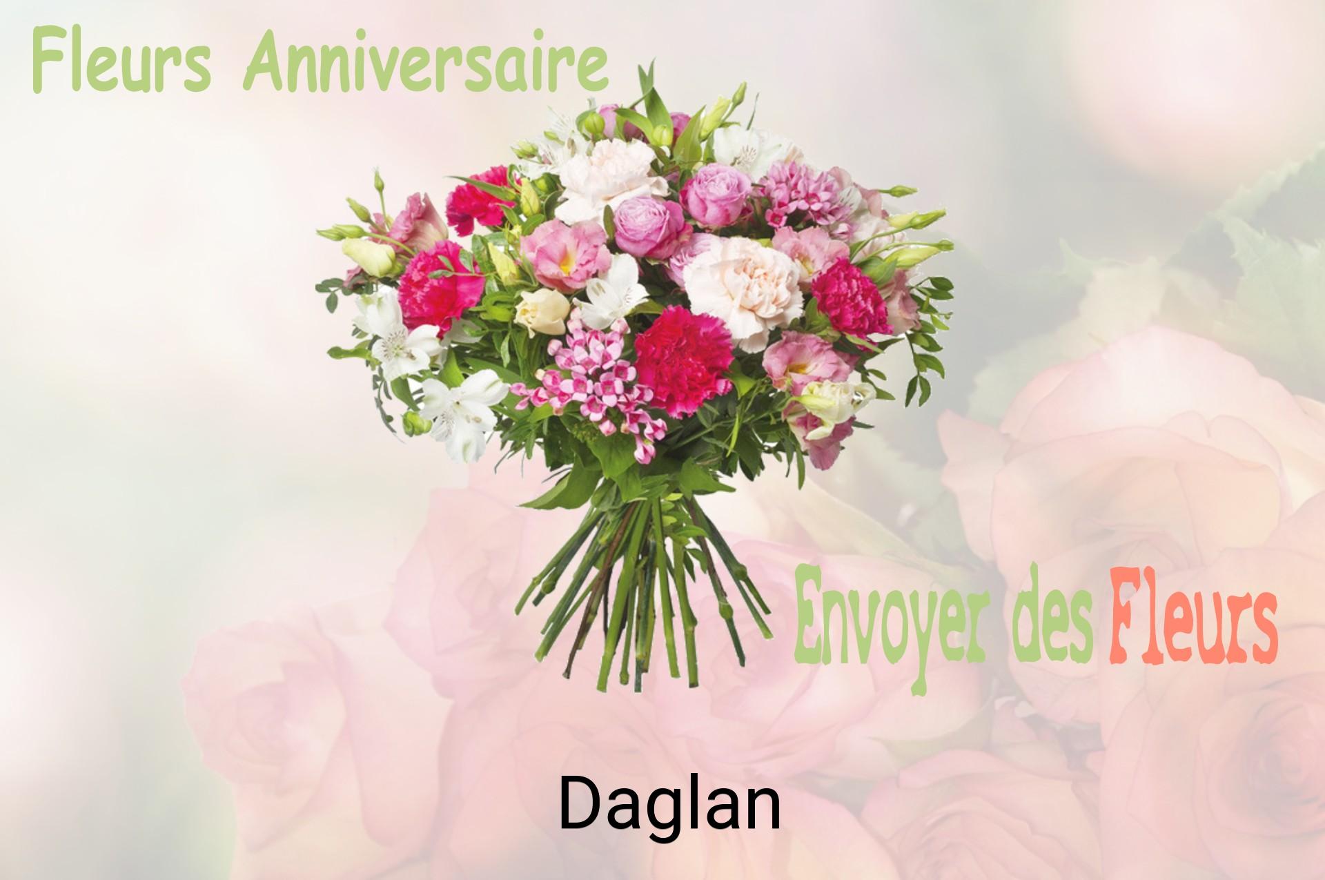 Bouquet de fleurs d’anniversaire livré à Daglan